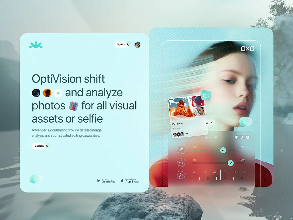 AI photo analysis product interface illustrating thoughtful UX and UI design